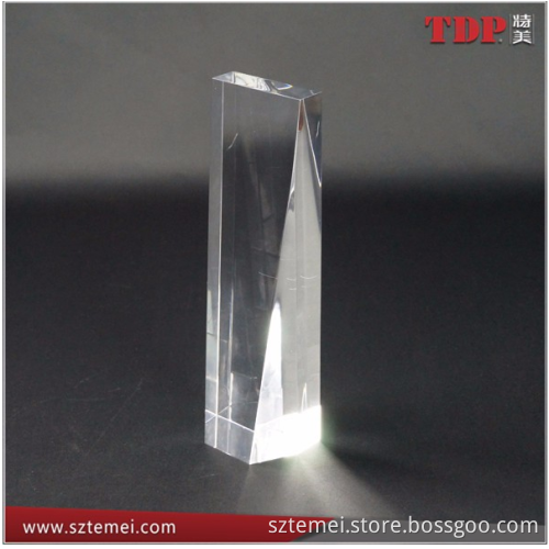 raw crystal glass block plexiglass block clear solid acrylic cube block